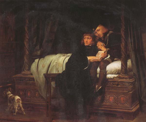 Paul Delaroche The Solns of Edward IV (MK45) oil painting image